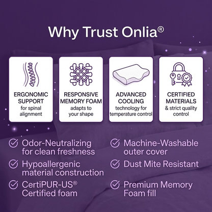 Onlia® Premium Relief Hotel Pillow